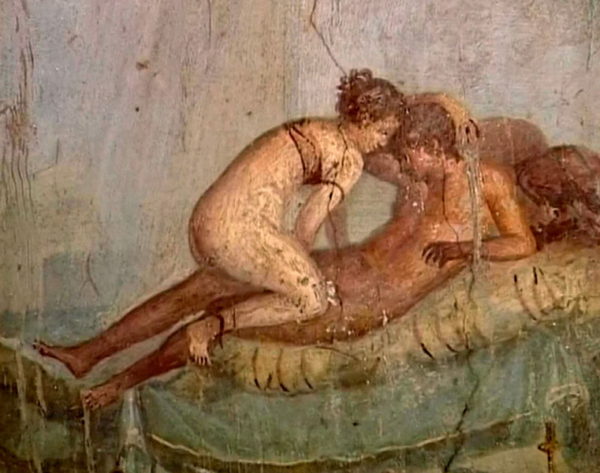 Gli affreschi erotici di Pompei