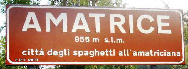 spaghetti amatriciana
