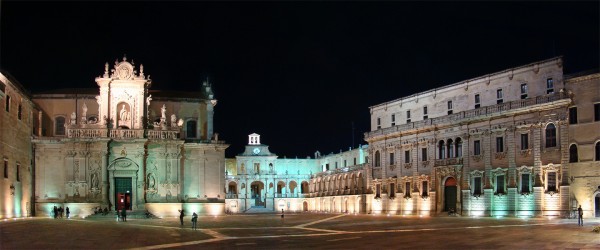 Piazza del Duomo a Lecce