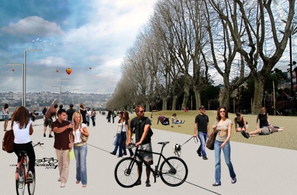 progetto comune lungomare di napoli