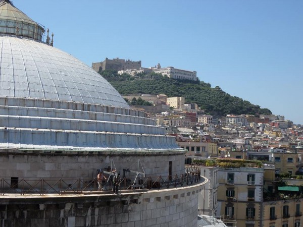 sicurezza - operai sulla cupola sicurezza - operai sulla cupola