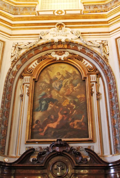 Stucchi chiesa S.ssa Trinità Pellegrini