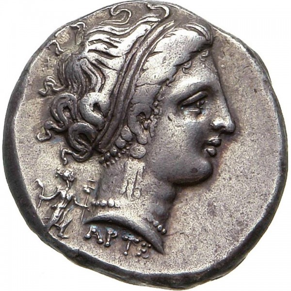 Partenope, numismatica Napoli