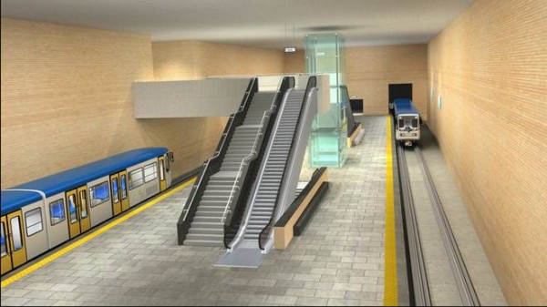 stazione metro muncipio