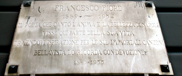 Targa Francesco Fiore, Portici