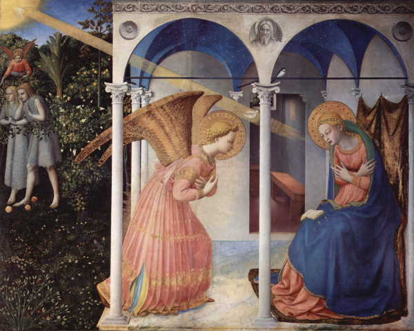 Beato Angelico, Annunciazione - Immacolata Concezione