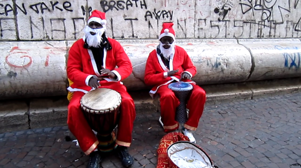 Buon Natale dal centro storico di Napoli
