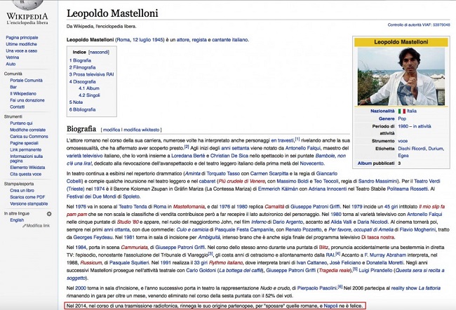 Wikipedia Leopoldo Mastelloni