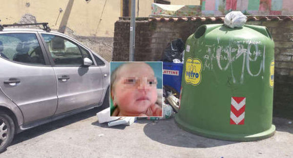 Calvizzano, neonata trovata tra i rifiuti