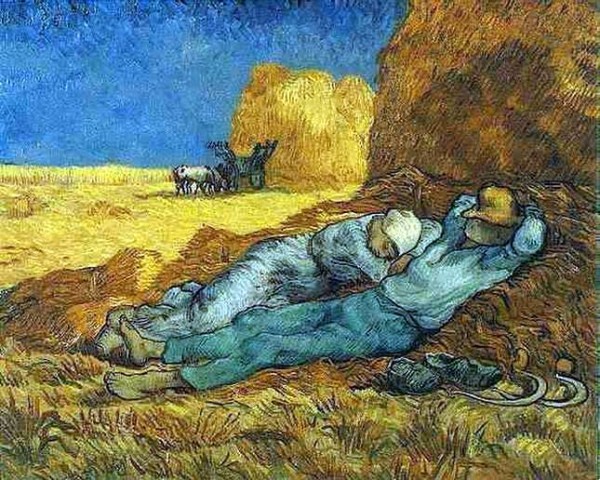  Riposo pomeridiano di Vincent van Gogh