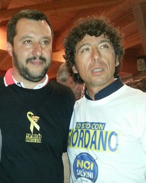 Mauro Giordano e Matteo Salvini - Noi con Salvini