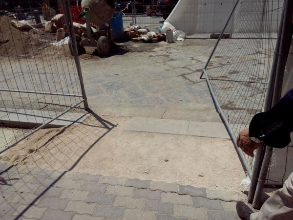 attraversamento pedonale di Piazza Luigi Palomba