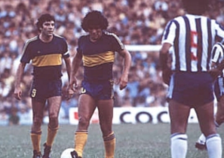 Hugo Perotti e Maradona