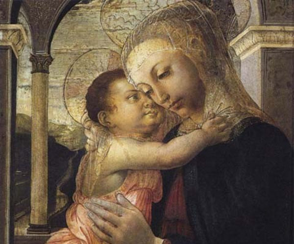Sandro Botticelli - Madonna della Loggia - Santa Maria