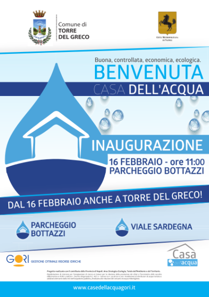 casa dell'acqua torre del greco inagurazione casa dell'acqua torre del greco inagurazione