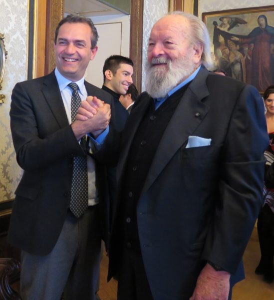 Bud Spencer  e Luigi De Magistris