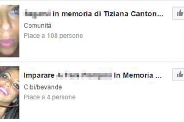 Tiziana Cantone Facebook