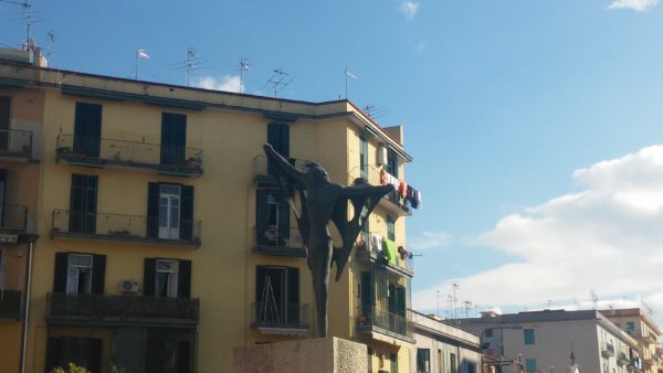 Vittoria alata, monumento ai caduti di Piazza Trieste