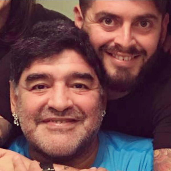 Maradona e Diego Jr