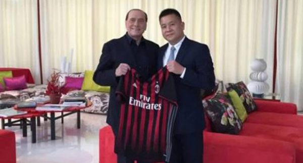 Milan Silvio Berlusconi Yonghong-Li