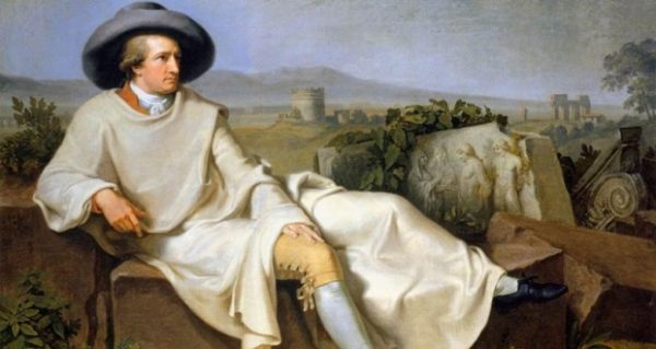 Ritratto di Goethe in Italia
