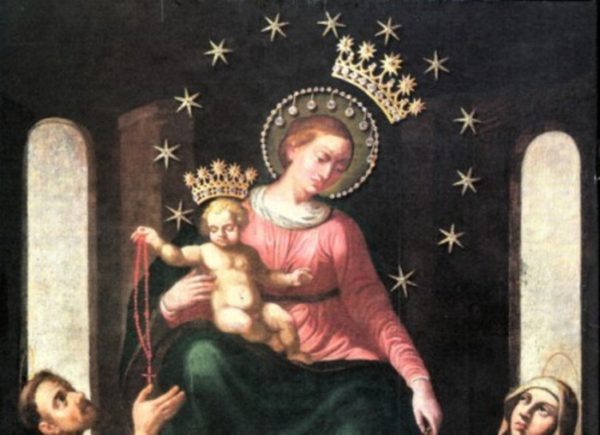 Madonna di Pompei supplica