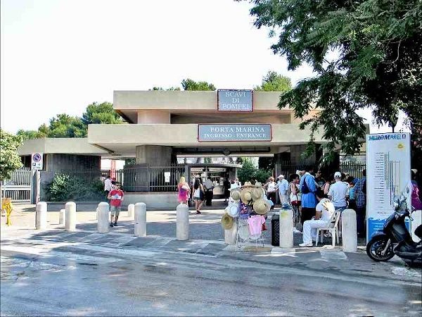 scavi pompei pistola