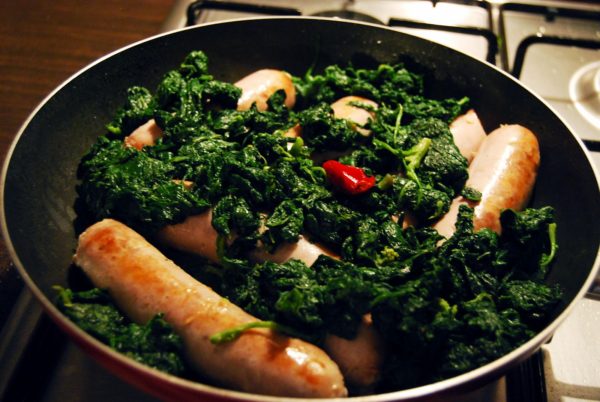 temperature verdure friarielli