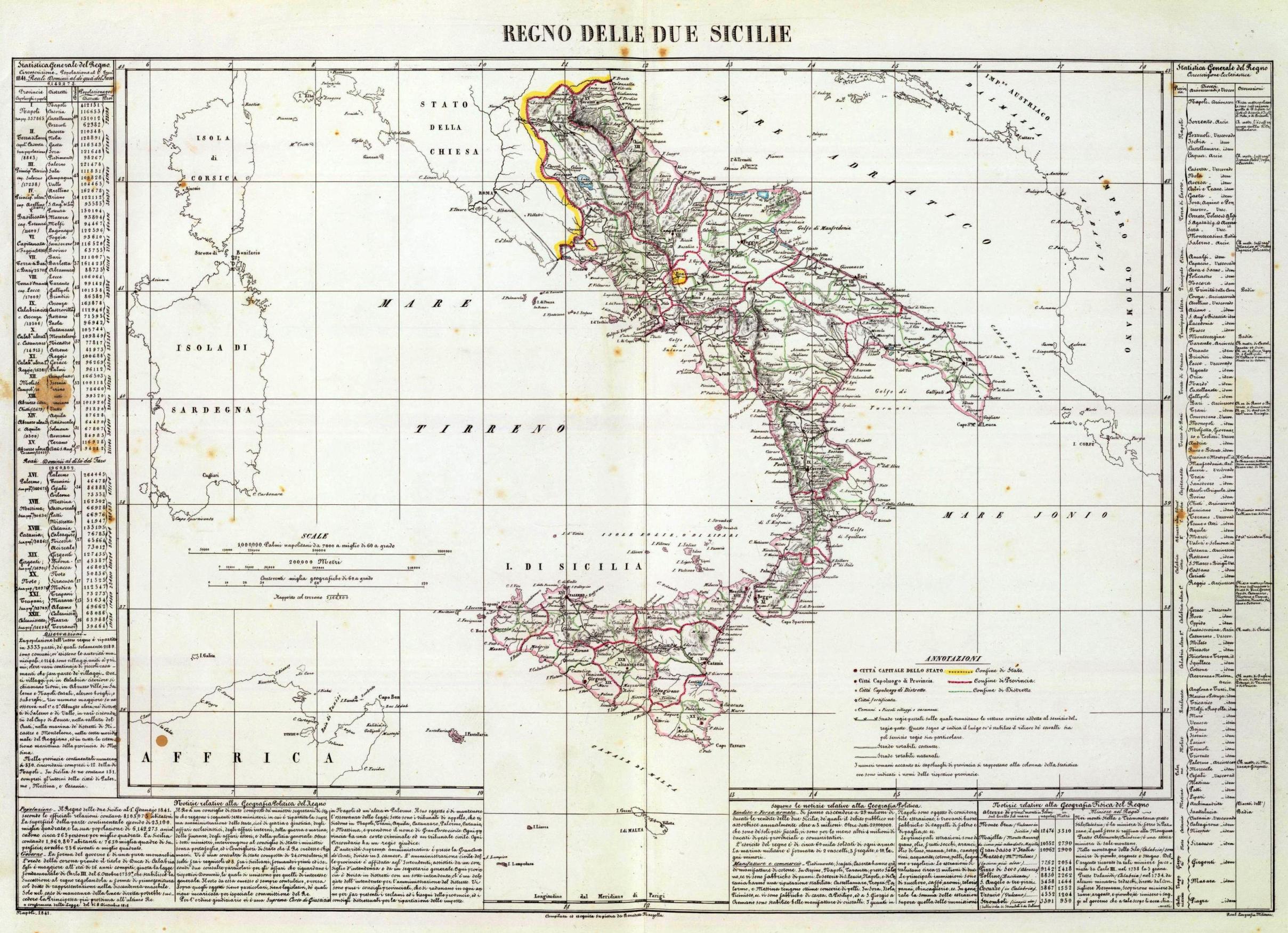 Bandiera Regno delle Due Sicilie 1848-1849 | Novali Bandiere