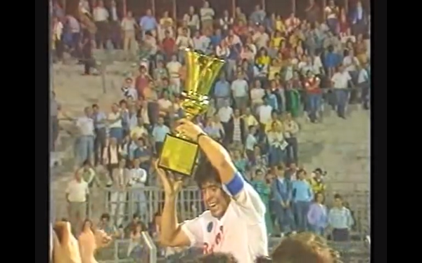 VIDEO/13 giugno 1987 Napoli da record vince la sua terza Coppa Italia