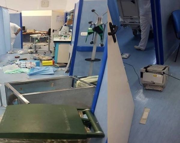 pronto soccorso maddaloni distrutto