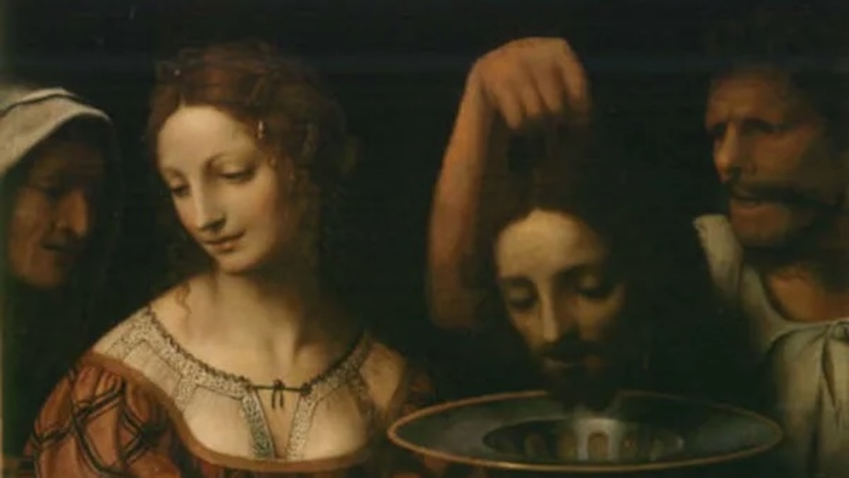 Salomè con la testa di San Giovanni Battista - Bernardino Luini