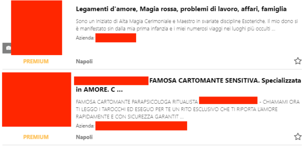 Cartomanti annunci 2