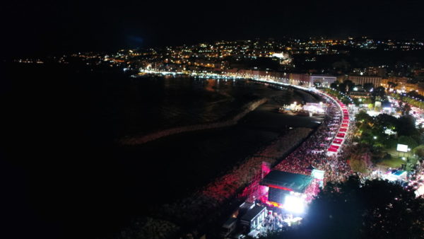 Napoli pizza village palco drone