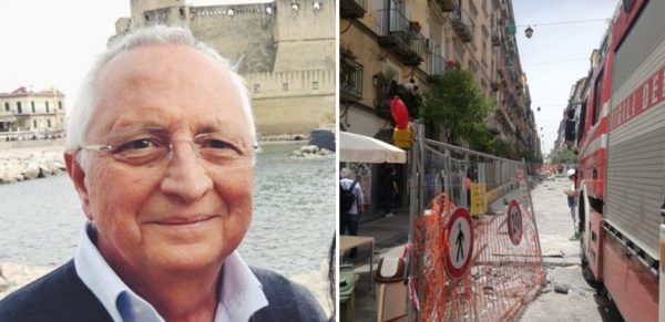 rosario padolino targa comune di napoli