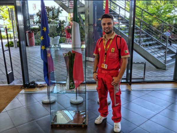 Filippo al Museo della Ferrari 2