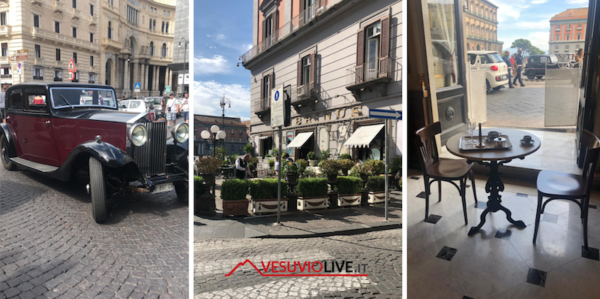 riprese commissario ricciardi Gambrinus