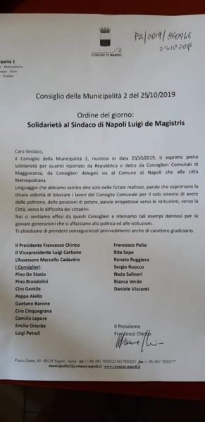 nota solidarietà de ma