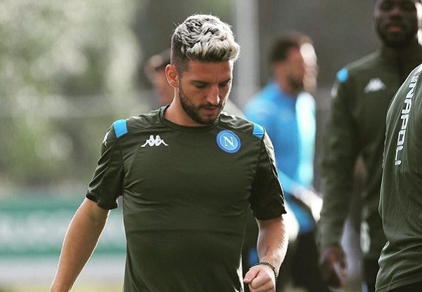 Ritiro Napoli - Mertens