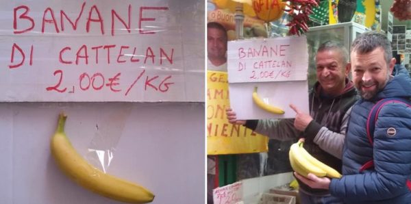banane cattelan napoli