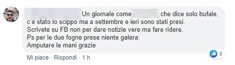 commento rapina a via toledo