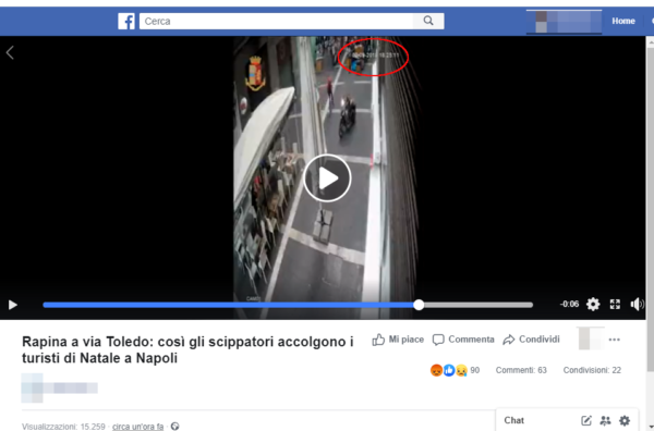 il mattino sputtanapoli rapina turisti natale