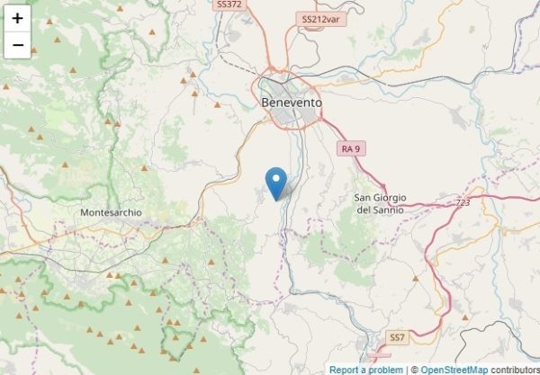 terremoto sannio benevento 17 dicembre 2019