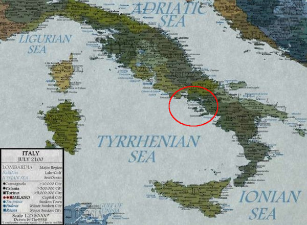 Caldo record nei prossimi 5 anni. Entro la fine del secolo Napoli scomparirà