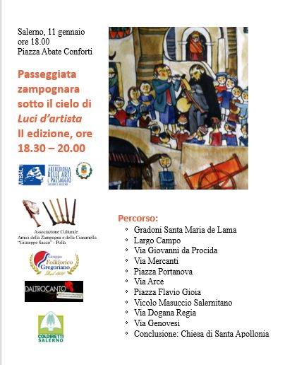 passeggiata zampognara