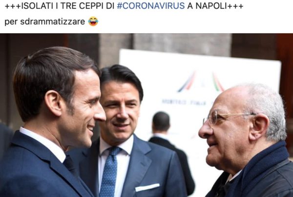 ceppi coronavirus de luca