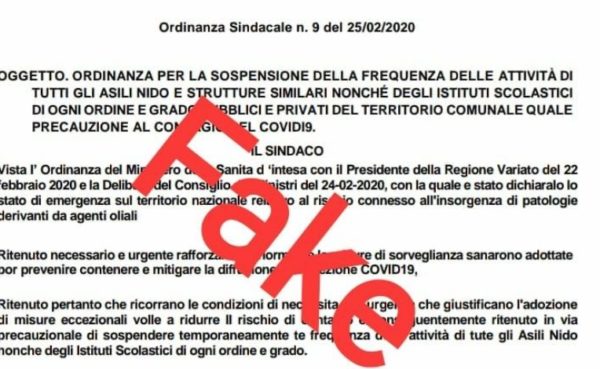 fake news coronavirus