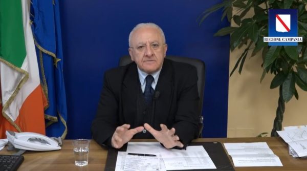 Coronavirus, in Campania divieto di uscire fino al 14 aprile 2020