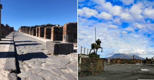 scavi pompei coronavirus