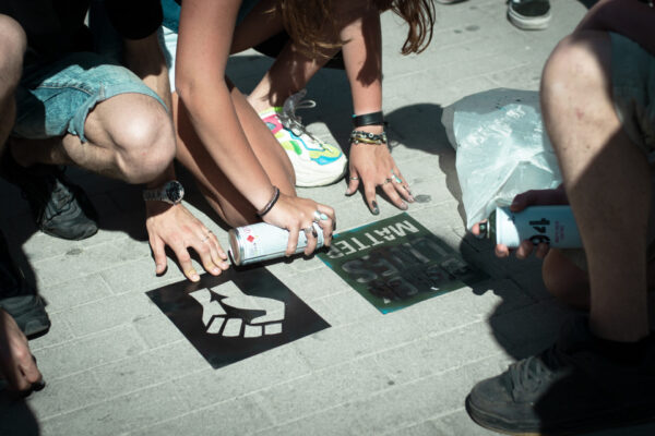 Black lives matter a Napoli